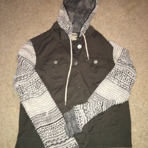 jean jacket / sweater